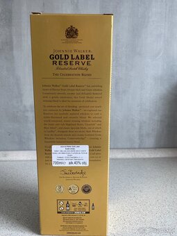 Johnnie Walker Gold Label Reserve 0,7L - 4