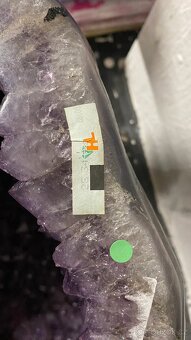 Ametystová geoda 25,3 kg hluboký koš , luxusní tmavá - 4