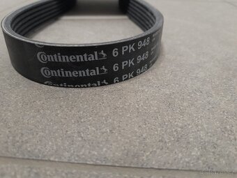 Ozubený klínový řemen Continental - 6 PK 948 - 4