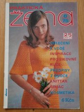 9 x módní časopis PRAKTICKÁ ŽENA. 1975 - 4