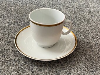 hrnek hrneček porcelán retro porcelán hrnek podšálek koflík - 4