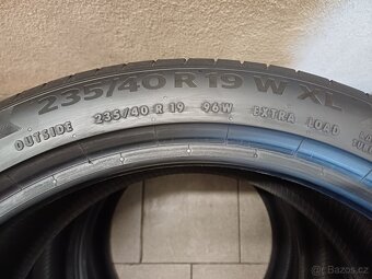LETNÍ pneu Continental 235/40/r19 4ks - 4