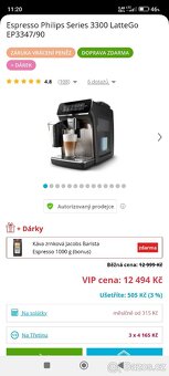 Kávovar Philips 3300 LatteGo - 4