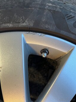 Originál ALU 17 Škoda, VW, Seat s pneu Goodyear - 4