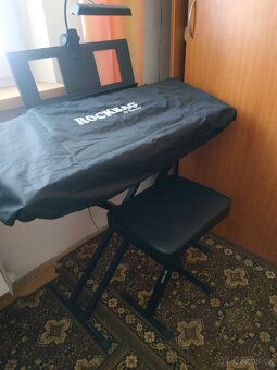 Yamaha PSR 433 + stojan + židle + obal vhodné do ZUŠ - 4
