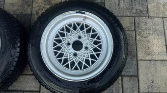 Sada ALU kol / disků BBS MAHLE R13 - 4x100, např Golf MK1 - 4
