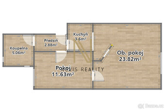Prodej, byt, 2+1, 49 m², ul. Masarykova, Klatovy - 4