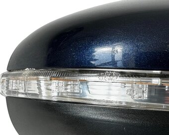Pravé zpětné zrcátko tmavě modrá LH5X VW Touran 1T 2012 - 4