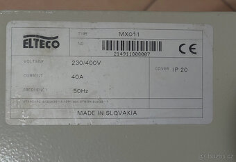 Rozvaděč kovový IP20 400x400x200mm ELTECO - 4