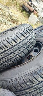 Prodám celá kola 5x100 pneu 175/80/14 99% - 4
