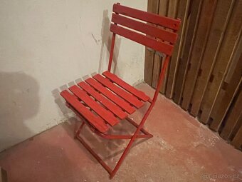 Retro židle a stůl - 4