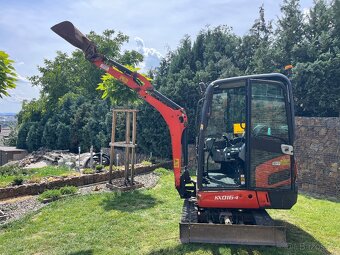 Minibagr KUBOTA KX016-4 - 4