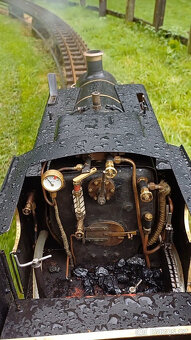 Testována lokomotiva Speedy 1505 Live Steam s rozchodem 5 pa - 4