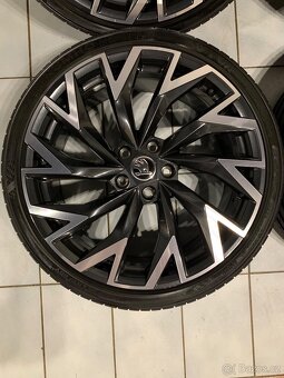 Alu kola Škoda R19 5X112 LETNÍ PNEU 225/35 R19 HELIX - 4