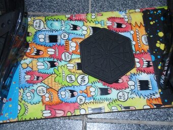 PĚKNÝ SNOWBOARD BURTON CHOPPER 110 CM+VÁZÁNÍ BURTON - 4