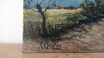 Krajina s mlýnem, Nizozemí. E. Meyran - 4