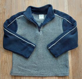 Dětské fleecové mikiny vel. 110/116 - 4