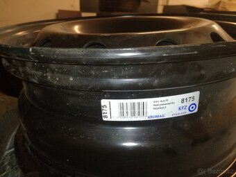 Plechový disk Alcar 6x15 4x100 Renault Dacia 3 ks KFZ 8175 - 4