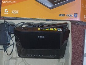 D-Link ADSL 2+ modem router - 4