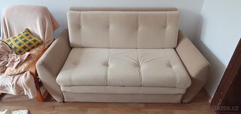 Rozkládací gauč a křeslo - 4