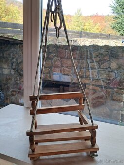 Dřevěná houpačka - 4