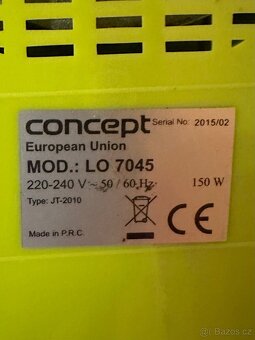 Šnekový odšťavňovač CONCEPT LO-7045 - 4