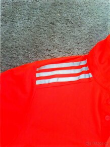 Oranžová Adidas tričko - 4