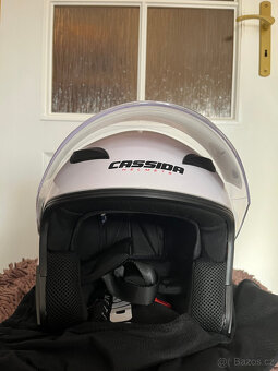 Helma Cassida Reflex Solid - bílá - 4