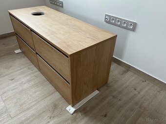 TOP nová koupelnová skříňka EMMY 120 cm dub - 4
