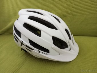 SLEVA 46% Přilba R2 Spirit White, 54 - 58 cm - 4