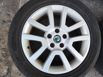17"letní alu sada Spitzberg 5x112 origo Yeti Octavia Scout - 4