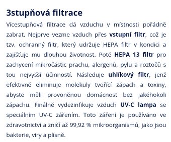 Čistička vzduchu Sencor - 4