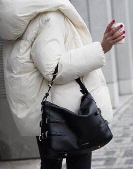 Krémová dámská bunda - 4