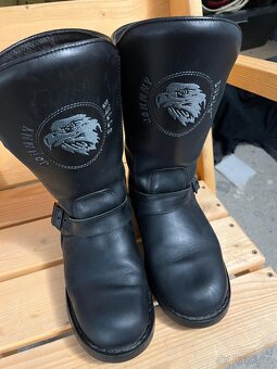 Moto boty kozene vel.40 - 4