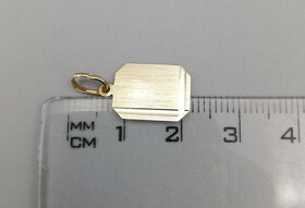 Zlatý přívěsek 0,55g, 14 kt, 585/1000 - 4