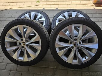 Zimní Alu kola Cassiopeia Škoda Superb r18 - 4