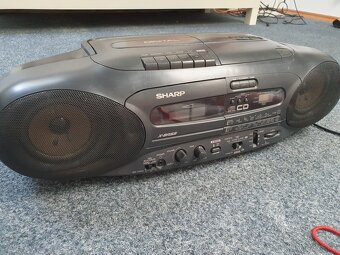 SHARP QT-CD7L(GY)rádio boombox - 4