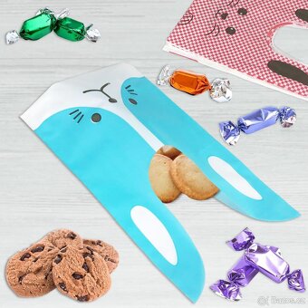 Set 36 ks slavnostních sáčků na sladkosti, sušenky - 4