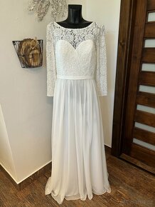 Nové svatební šaty, více druhů, výprodej skladu - 4
