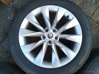 ALU Škoda 5x112 R19 Crystal Silver - 4