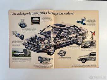 Prospekt Subaru rok 1990 francie - 4