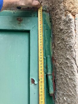 Plechová dvoukřídlá vrata garážová - 4