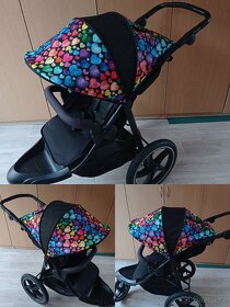 Stříška Hauck Runner 2, cena OD, šití na zakázku - 4