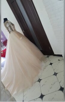 C.01 Svatební saty z vlečkou vyprodej - 4