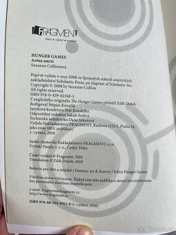 Hunger Games od Suzanne Collinsové - 4