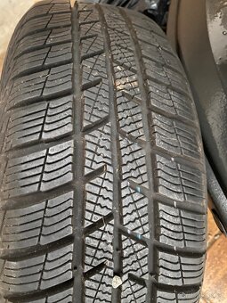 Plechové disky 14” 5x100 a zimní pneu 185/60/R14 - 4