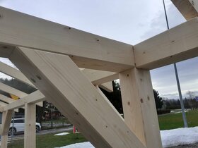 altan - dřevěný přístřešek - 4