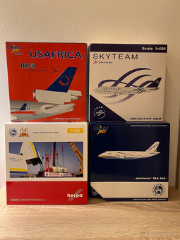 Kovové modely dopravních letadel 1:400 - 4