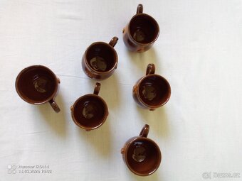 Keramický džbán + džbánky - 4