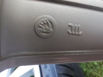 alu Škoda Octavia III, alu 18" Škoda Alaris letní 225/40/18 - 4